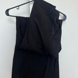 Zara black wide leg pants